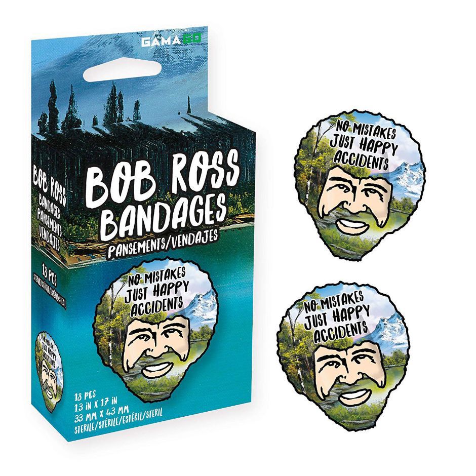 Bob Ross bandages